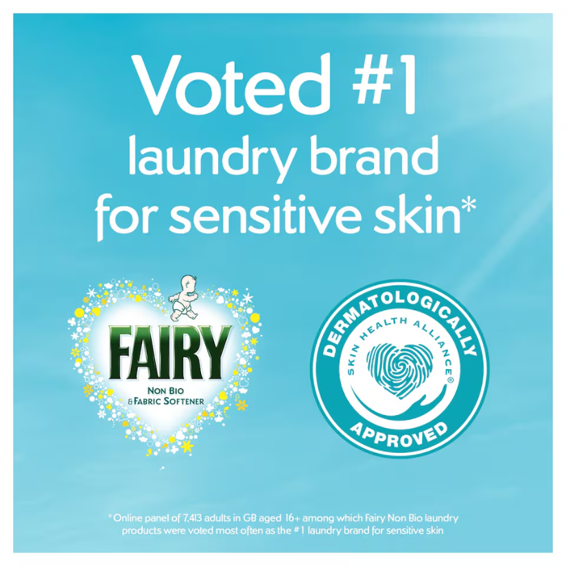 Fairy Laundry Fabric Softener Original 8 x 35 Washes